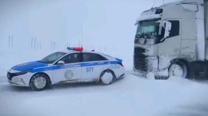 70 человек спасли из снежного плена в Актюбинской области