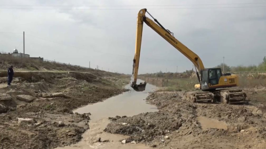 Тысячи гектаров полей могут остаться без воды в Туркестанской области