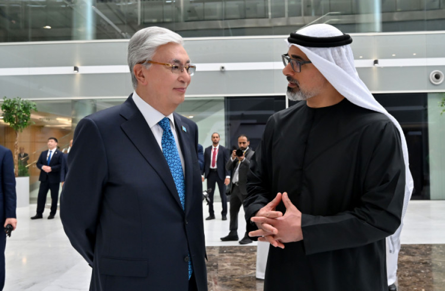 Қ.Тоқаев пен Абу Дабидің Тақ мұрагері «Астана» халықаралық қаржы орталығына барды