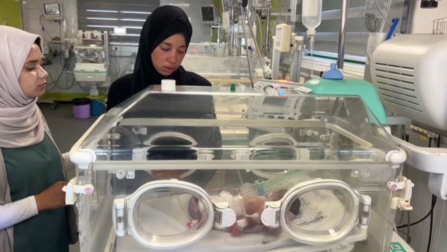 Газа секторында нәрестелердің тамағы таусылды