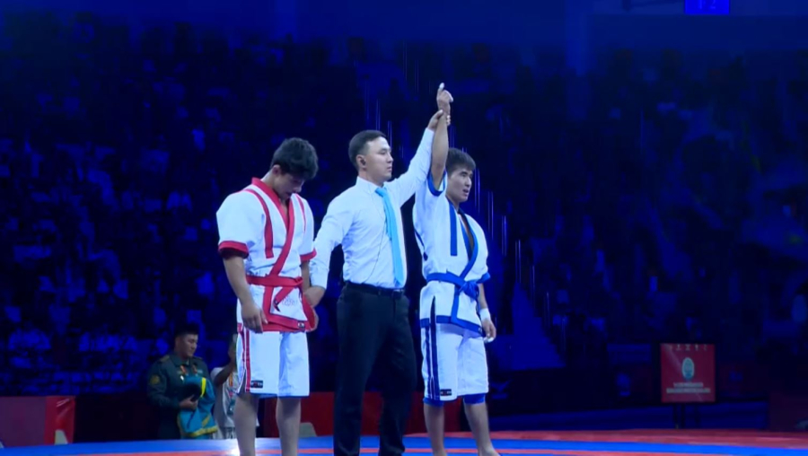 Әскери қызметшілер арасында қазақ күресінен чемпионат аяқталды