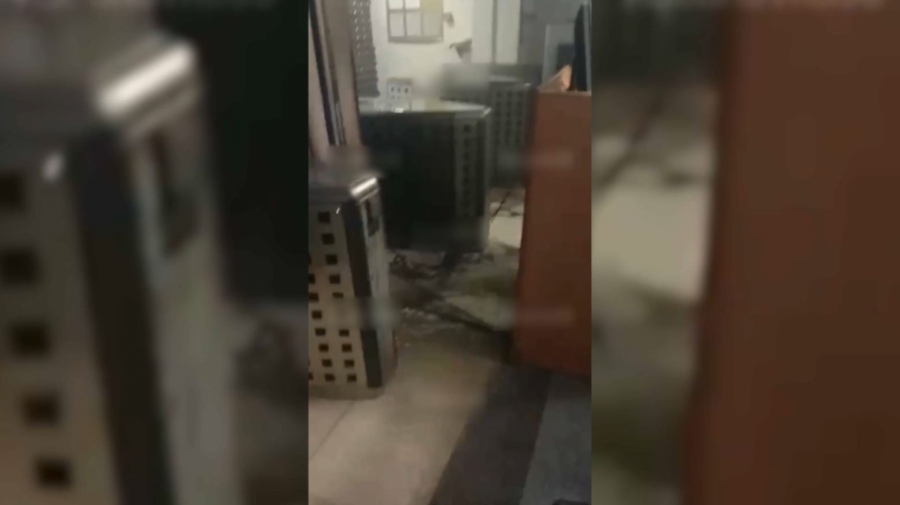 Пожар в Доме министерств: задержан подозреваемый