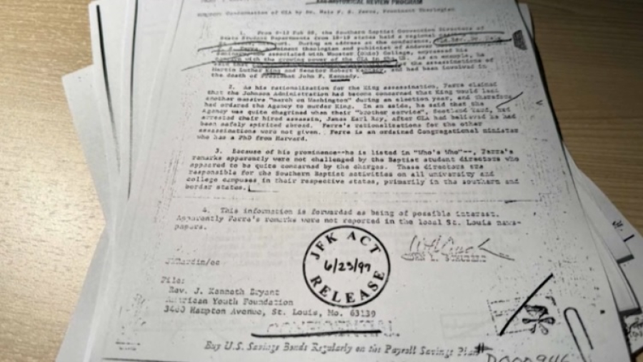 Рассекречены документы об убийстве Мартина Лютера Кинга