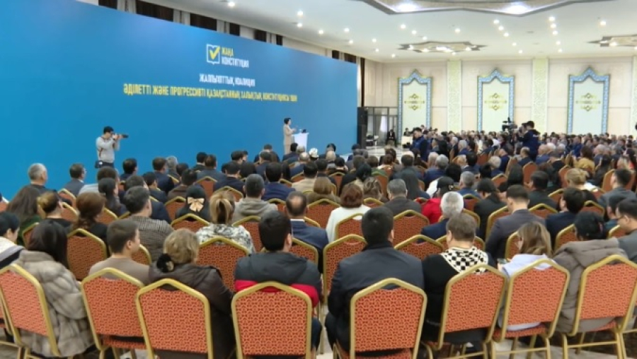 Представители Общенациональной коалиции встретились с жамбылцами