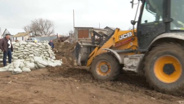Вода вплотную подошла к Желаевскому сельскому округу