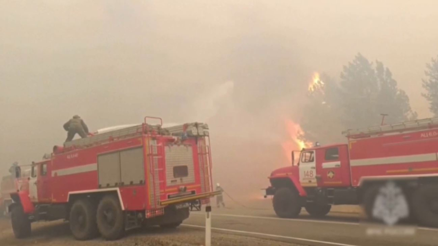 Лесные пожары в России охватили миллион гектаров