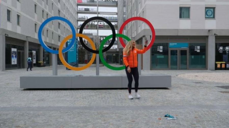 Олимпийский огонь прибыл в Бергамо