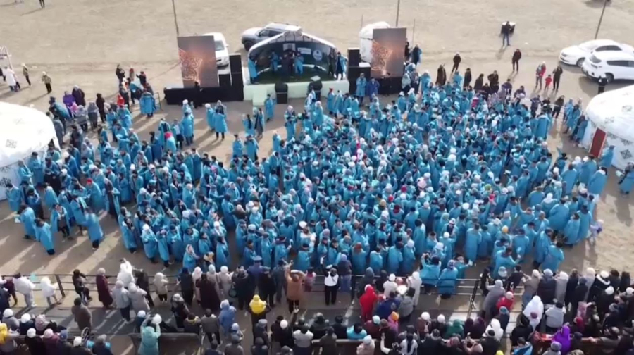 500 шапанов в едином стиле пошили мастерицы из области Улытау