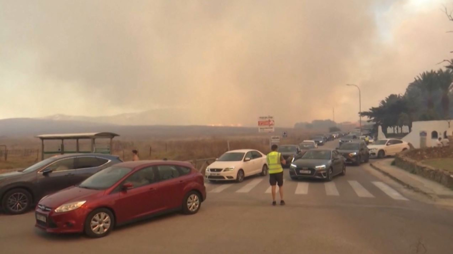 Оңтүстік Еуропада аптап ыстықтан орман өрті өршіп тұр