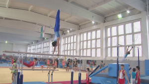 Спортзал для гимнастов после капремонта открыли в Алматы