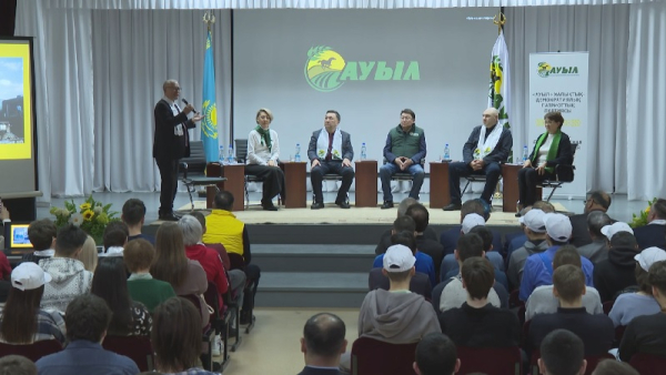 Кандидаты от партии «Ауыл» побеседовали с избирателями Костаная