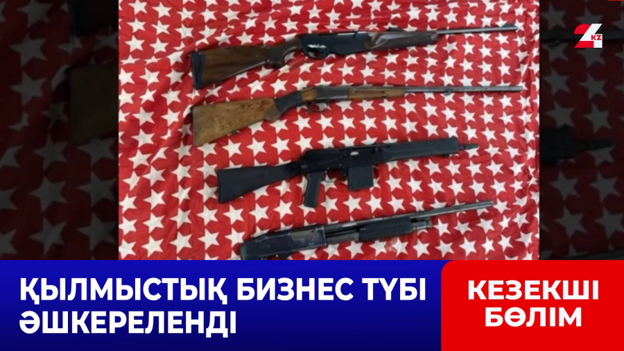 Заңсыз айналымнан 500-ден астам қару тәркіленді