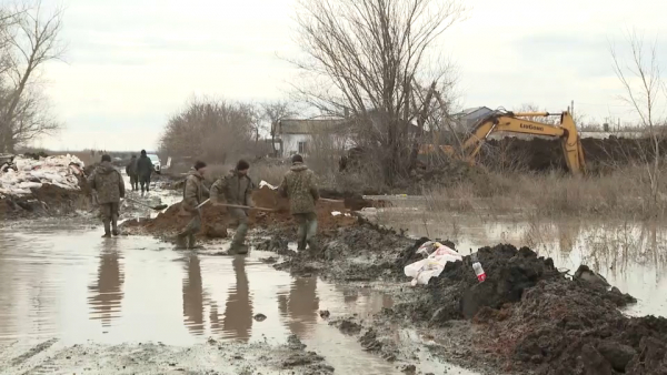 Уровень воды в реке Жабай превысил критическую отметку