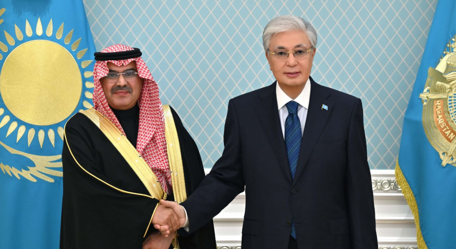 Мемлекет басшысы Сауд Арабиясы Корольдігінің Қазақстан Республикасындағы елшісін қабылдады