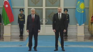 Қ.Тоқаев И.Алиевпен шағын құрамда келіссөз жүргізді