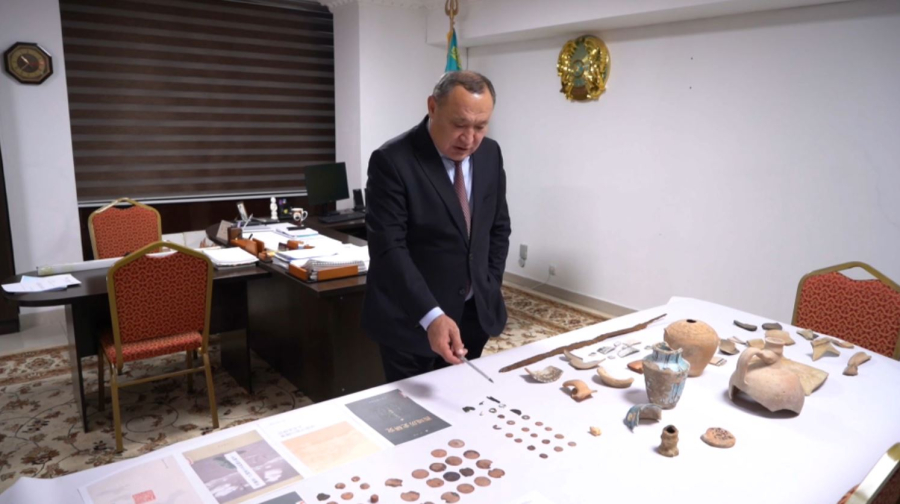 Жамбыл облысында 1300 жыл бұрынғы қола тиындар табылды