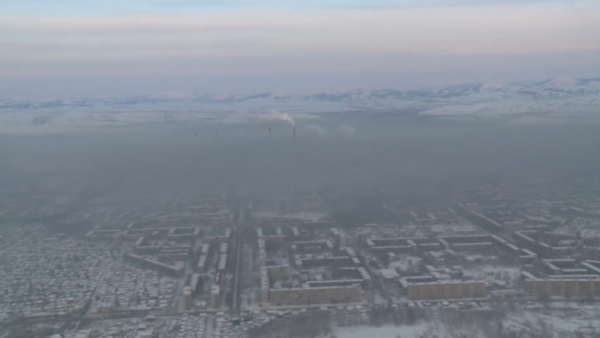 В Усть-Каменогорске четвертый день стоит смог