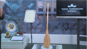 Копия домбры Казангапа поступила в фонд Кызылординского музея