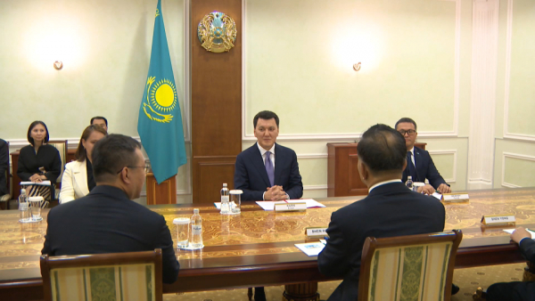Ерлан Карин встретился с главой медиакорпорации Китая