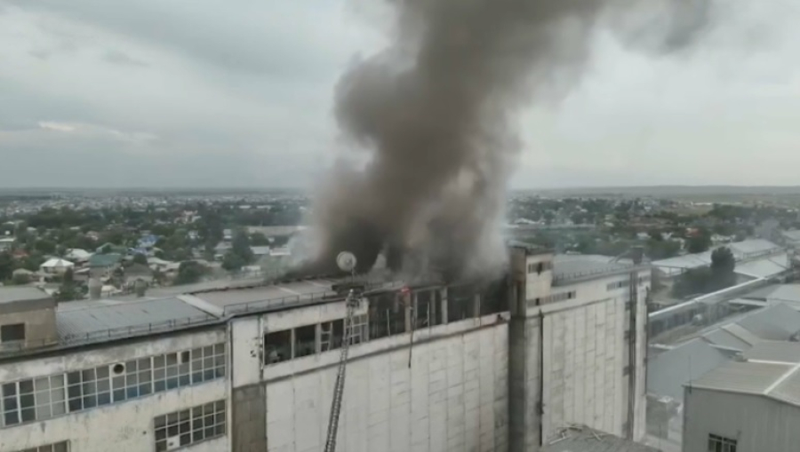Пожар на заводе в Алматинской области: двое мужчин скончались