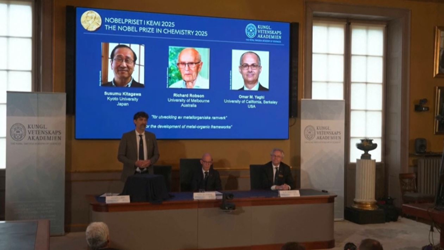 Химиктерге Нобель сыйлығы берілді