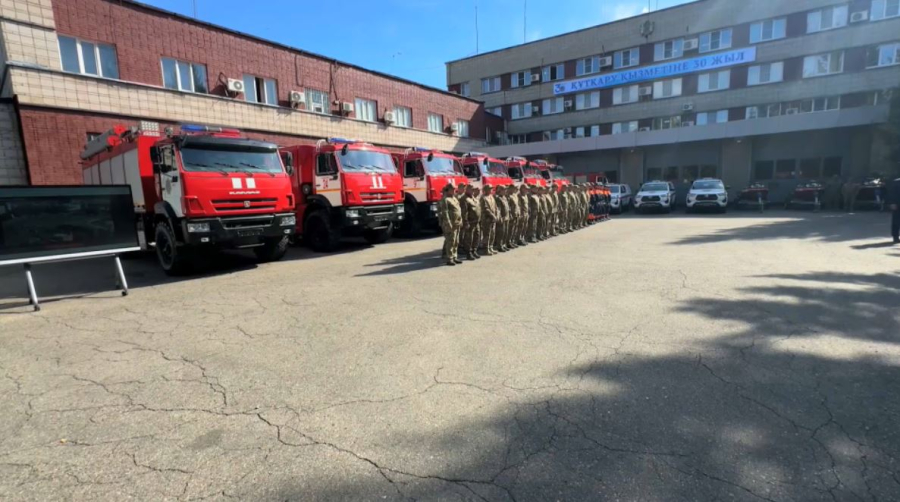 ШҚО-ның құтқарушылары заманауи өрт сөндіру кешендерімен толықты