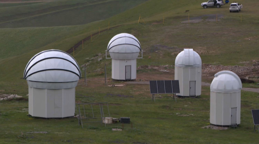 Новый телескоп для поиска астероидов установили в горах Заилийского Алатау