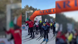 В Астане открыли зимний лыжный сезон