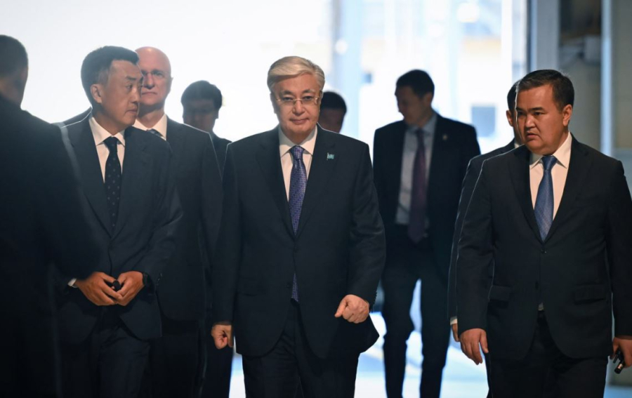 Президент елордадағы үшінші ЖЭО-ның алғашқы кезегінің қызметімен танысты