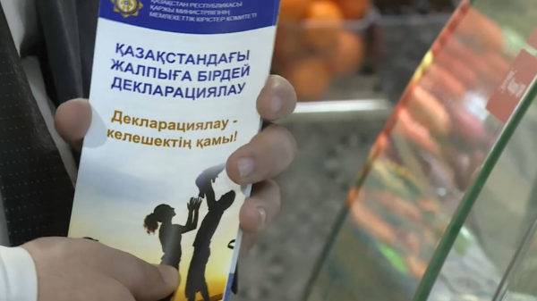 Декларацияда қандай мәлімет көрсетілуі тиіс?