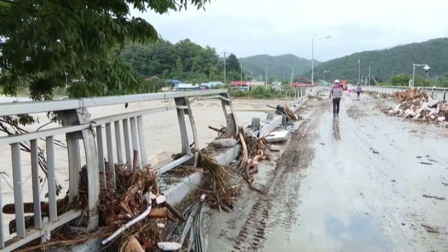 Оңтүстік Кореяда тасқыннан 14 адам опат болды