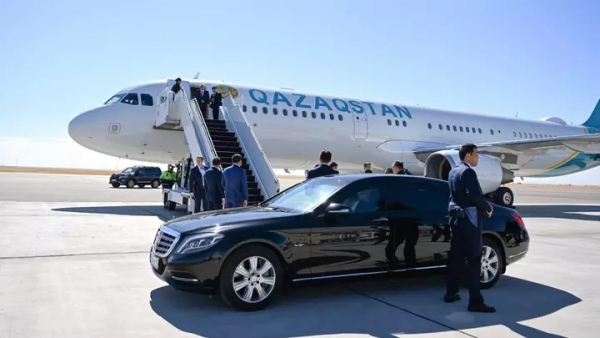 Президент прибыл с рабочей поездкой в Туркестанскую область