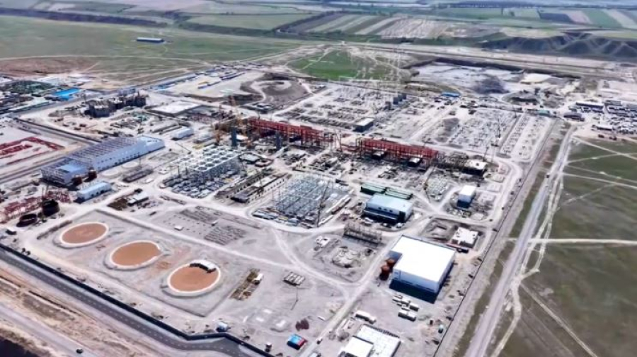 Түркістан облысында еліміздегі ең ірі газ электр стансасы салынып жатыр