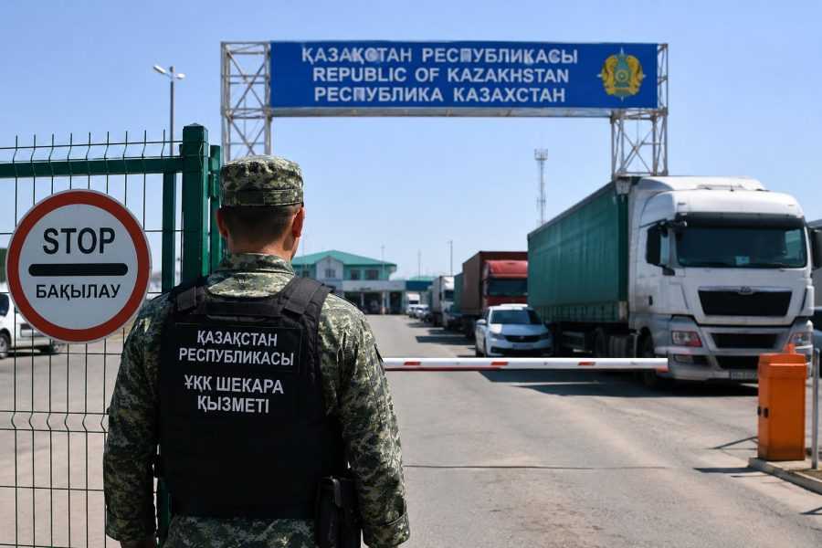 Товары на миллиард тенге: более 550 нарушений пресекли на границе Казахстана