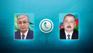 Мемлекет басшысы Әзербайжан Президентімен телефон арқылы сөйлесті