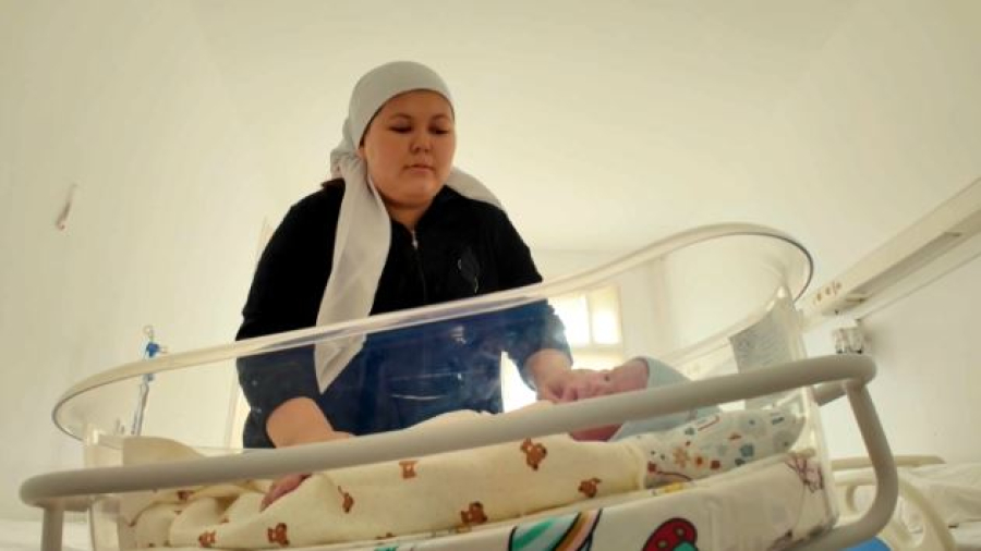 Қармақшы ауданында алып бала дүниеге келді