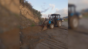 Последствия селя устраняют в Алматинской области