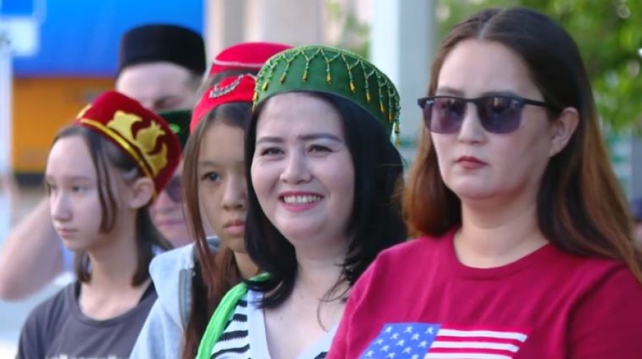 Марафон в тюбетейках прошёл в Кызылорде