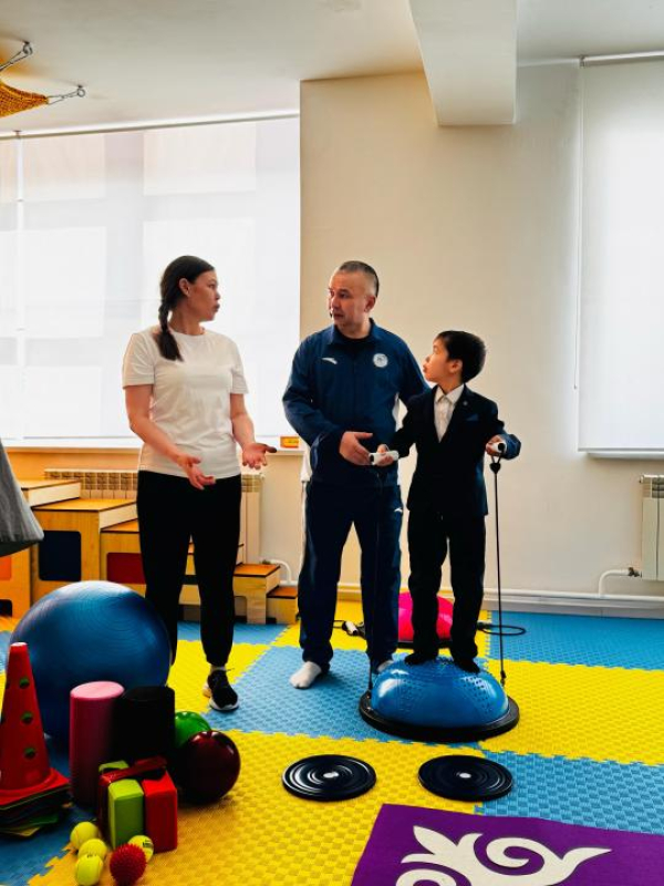 Очередной кабинет поддержки инклюзии открылся в Астане