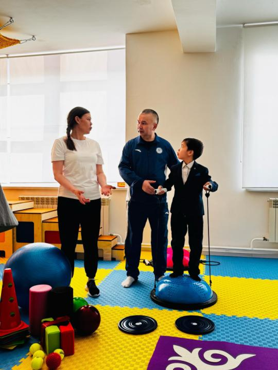 Очередной кабинет поддержки инклюзии открылся в Астане