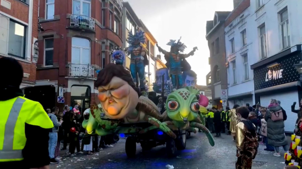 Традиционные уличные карнавалы проходят в Бельгии