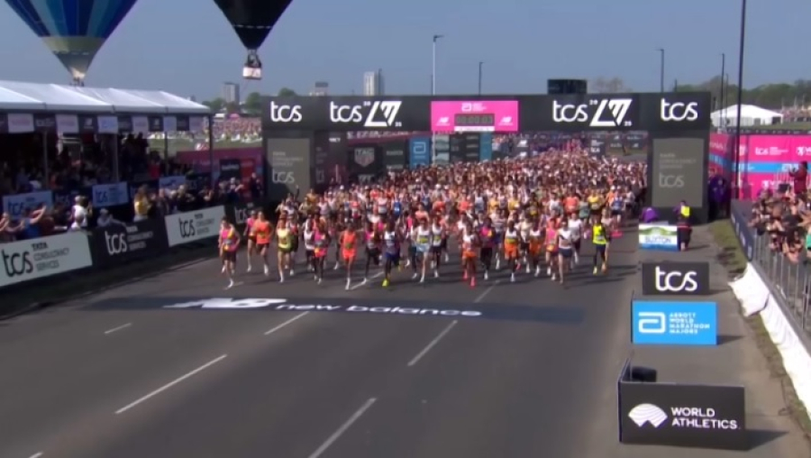 Лондонский марафон побил рекорд по числу финишировавших участников