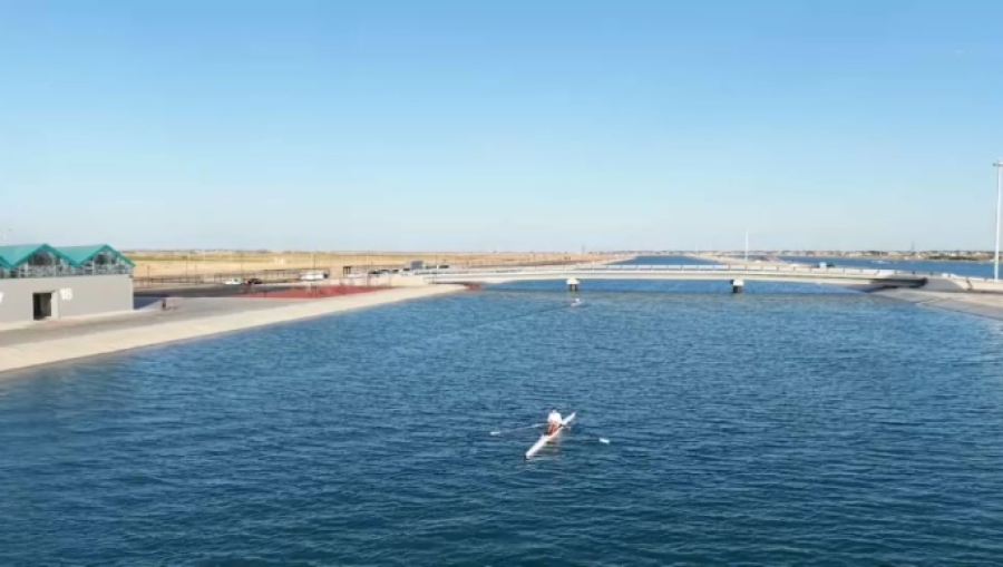 Уникальный спортобъект запустили в Туркестане