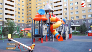Как изготавливают детские игровые площадки в Казахстане