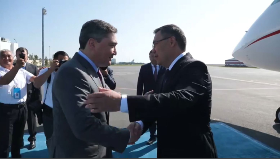 Астанаға Қырғызстан президенті С.Жапаров келді