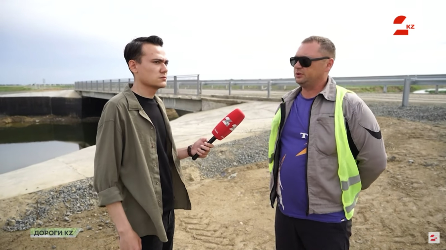 Восстановление дорог и мостов после паводков в Атырауской области