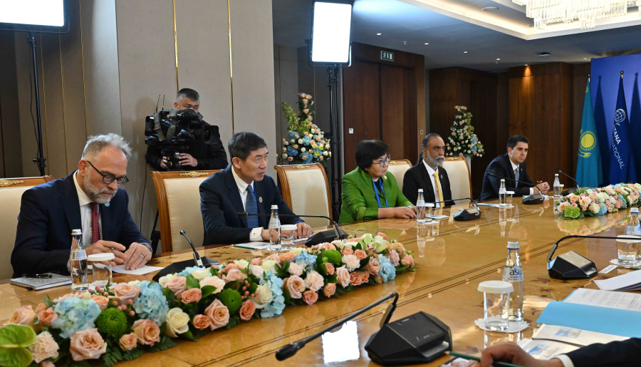 Қазақстан Президенті БҰҰ-ның жоғары өкілдерімен кездесу өткізді