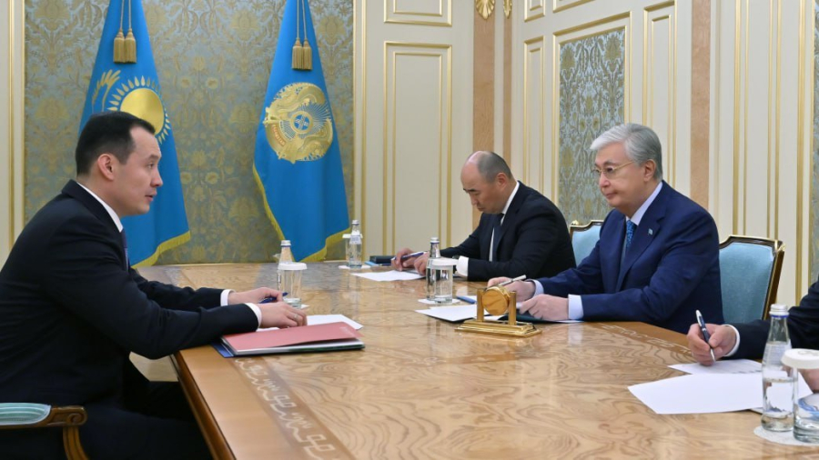 Глава государства принял председателя правления АО «НК «QazaqGaz»