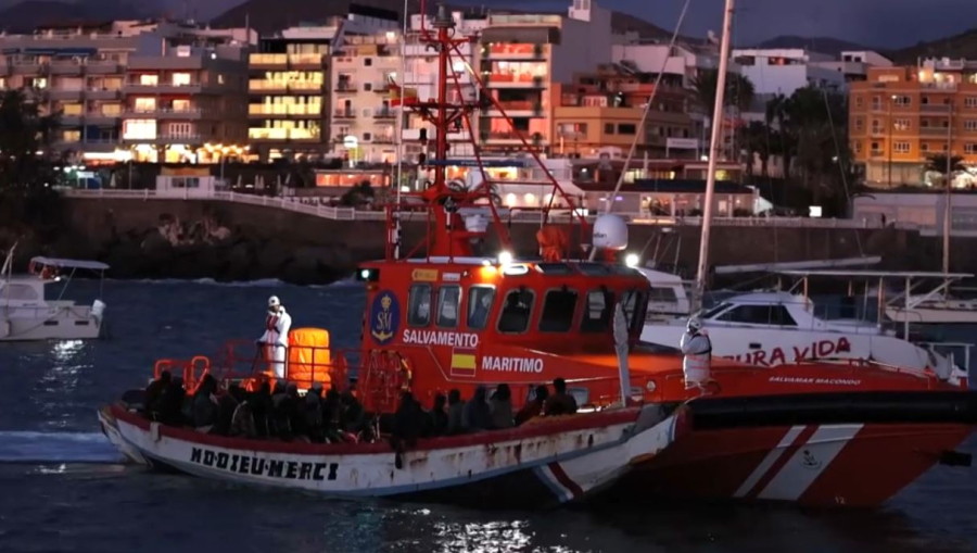 Испанияда мигранттар құтқарылды