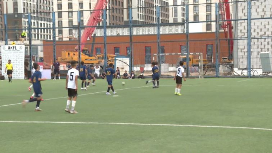 Крупный детский турнир по футболу стартовал в Астане